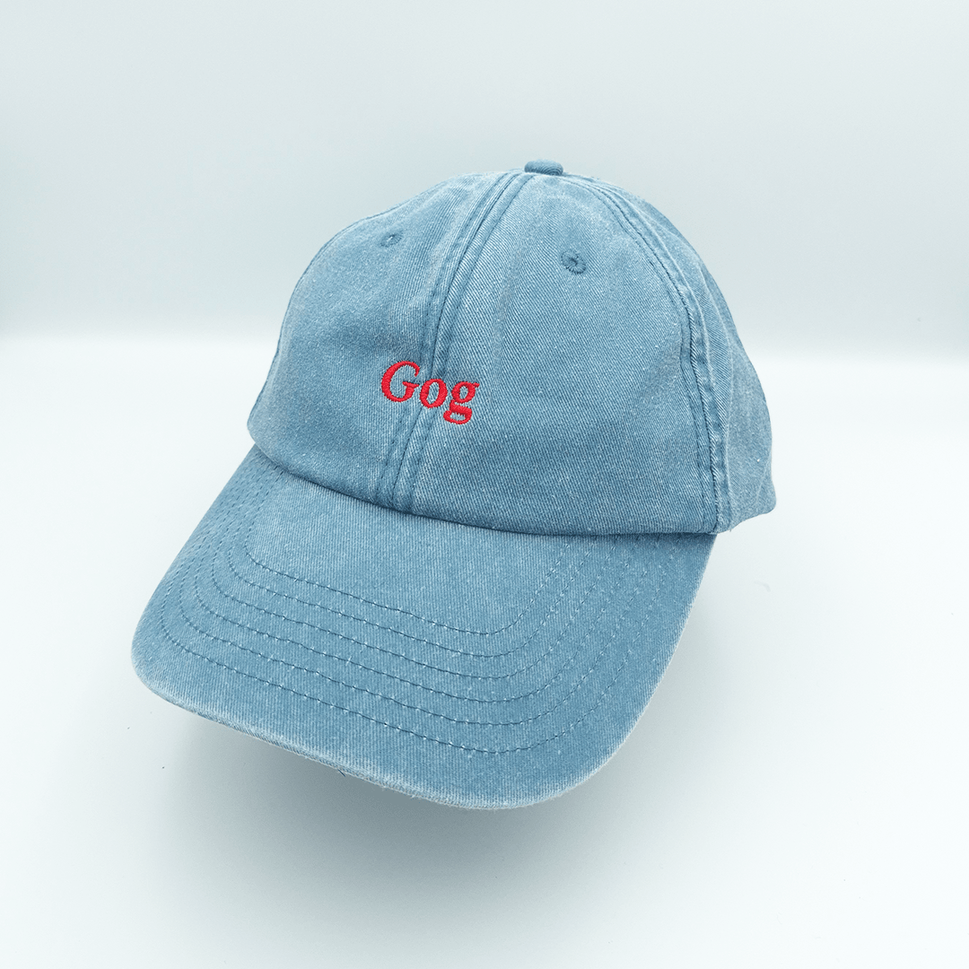 Gog Baseball Cap - Black &amp; BeechLight Blue