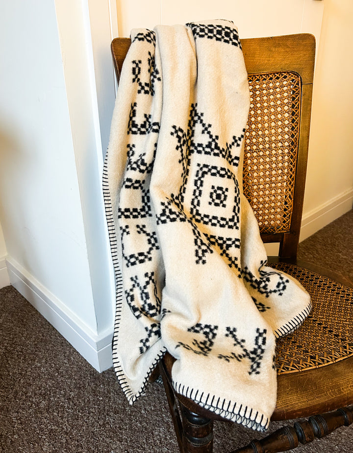 Feminist Cross Stitch Inspired Blanket