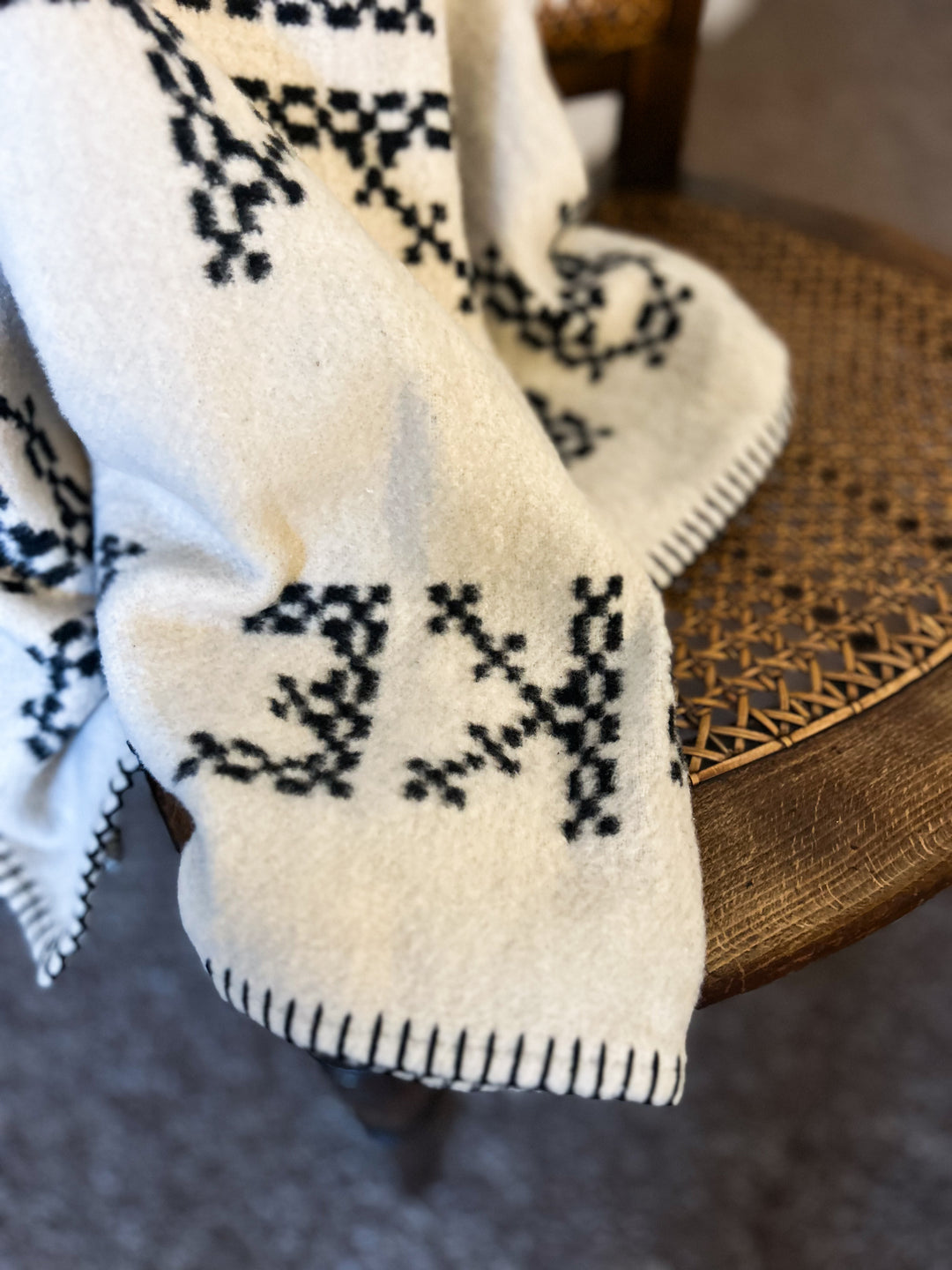 Feminist Cross Stitch Inspired Blanket