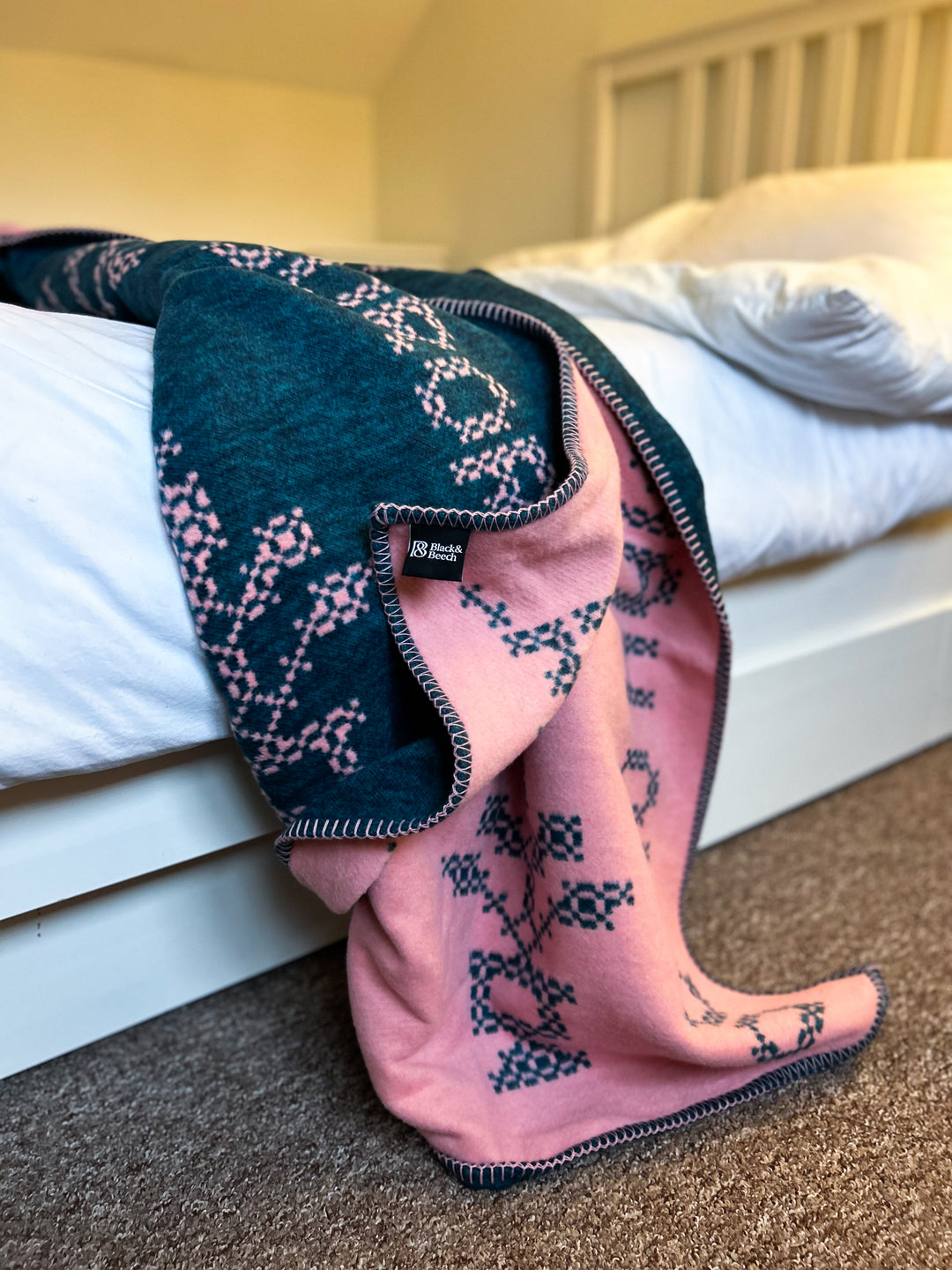 Feminist Cross Stitch Inspired Blanket