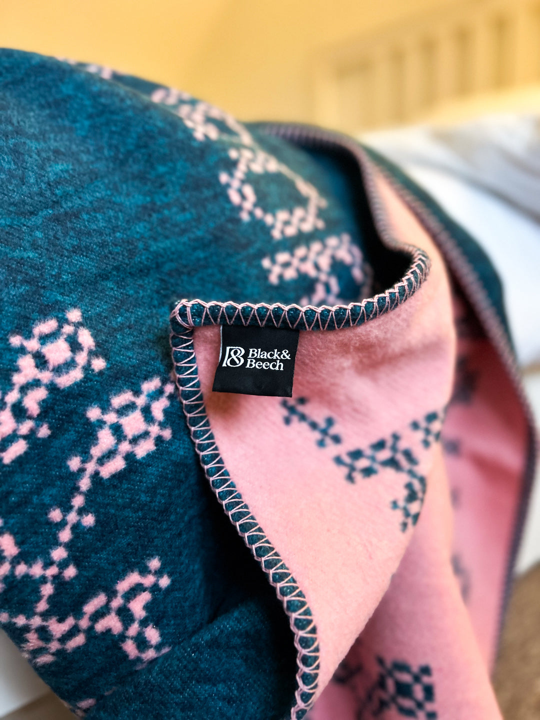 Feminist Cross Stitch Inspired Blanket