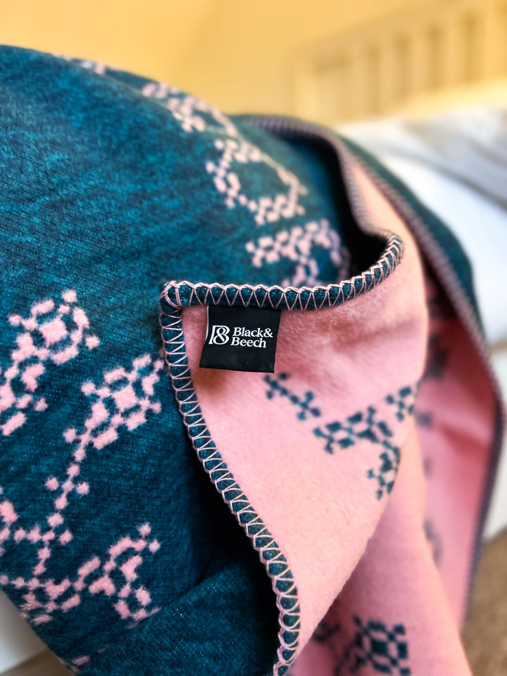 Feminist Cross Stitch Inspired Blanket