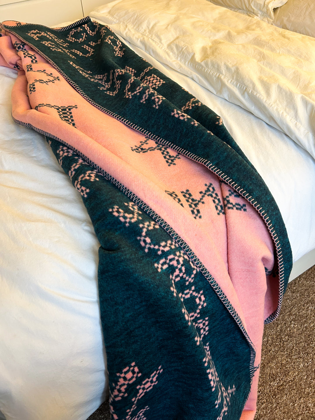 Feminist Cross Stitch Inspired Blanket