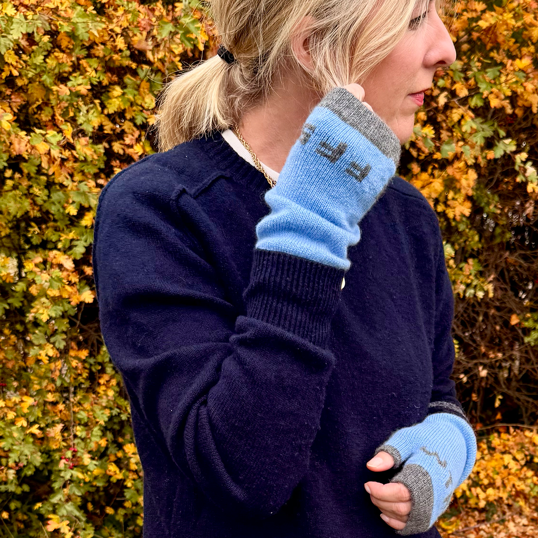 Kate Hiscox X Black & Beech Cashmere Mittens