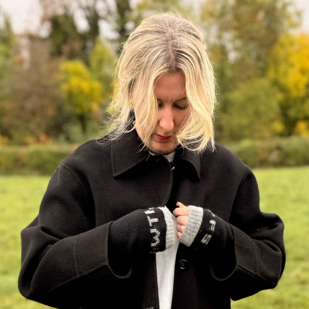 Kate Hiscox X Black & Beech Cashmere Mittens