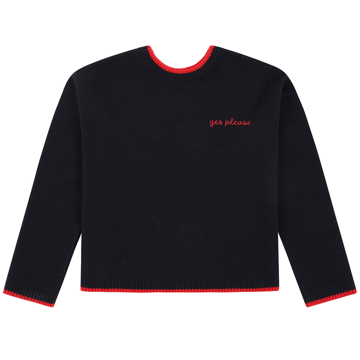 Kate Hiscox X Black & Beech Yes No Jumper