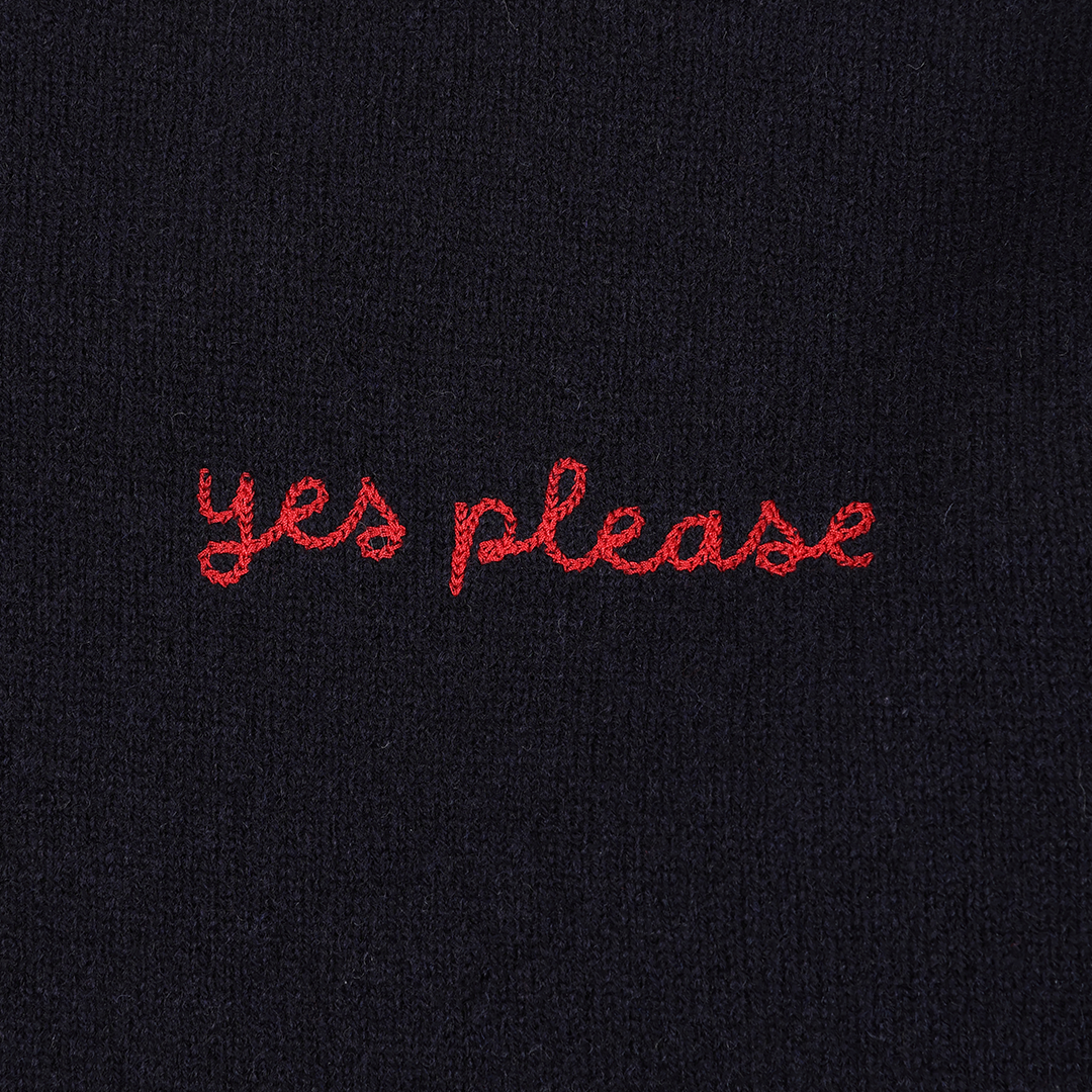 Kate Hiscox X Black & Beech Yes No Jumper