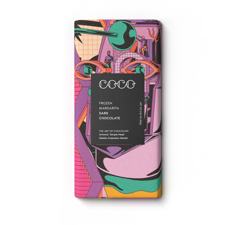 Frozen Margarita Dark Chocolate Bar 80g