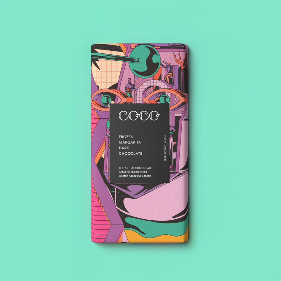 Frozen Margarita Dark Chocolate Bar 80g