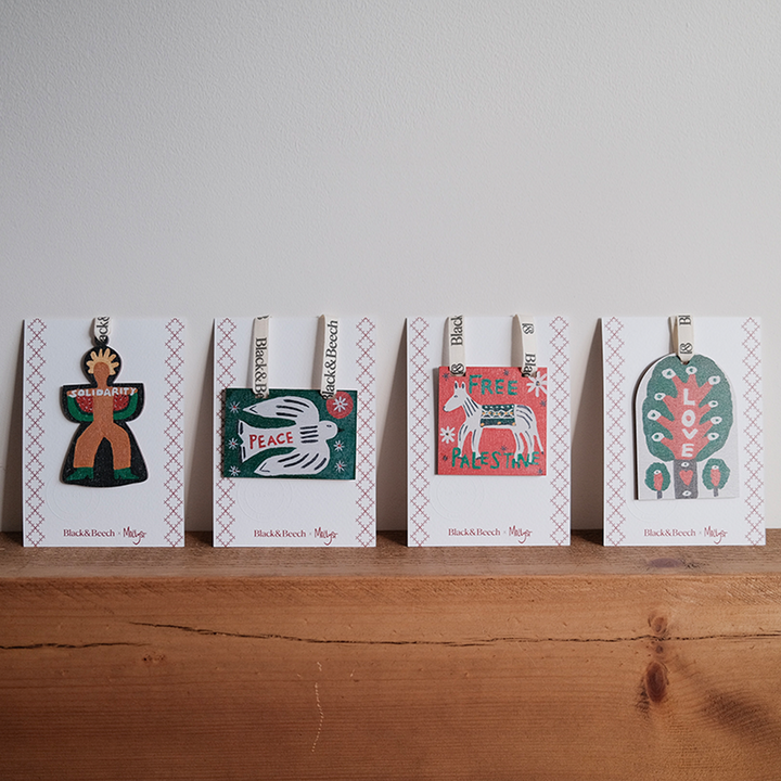 MollySt X Black & Beech Christmas Decoration 2025