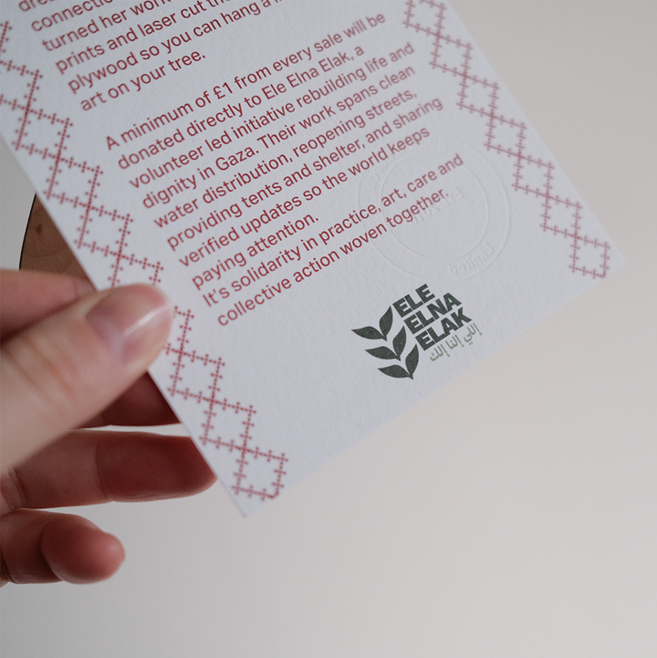 MollySt X Black & Beech Christmas Decoration 2025