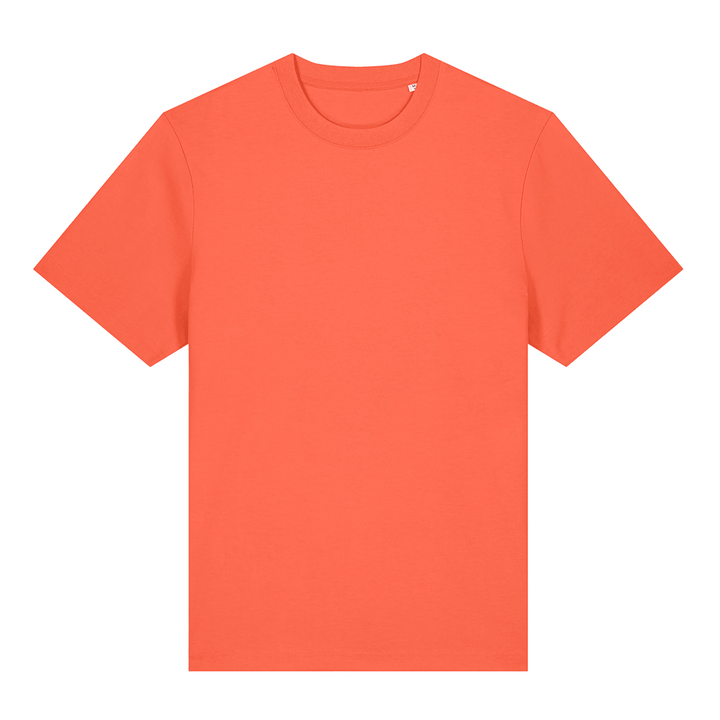 Wild Embroidered T-shirt - PREORDER - Black &amp; BeechNavy with Orange Thread