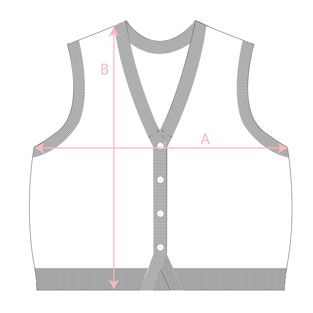 *PRE ORDER* Fairisle Lambswool Waistcoat in Cocoa
