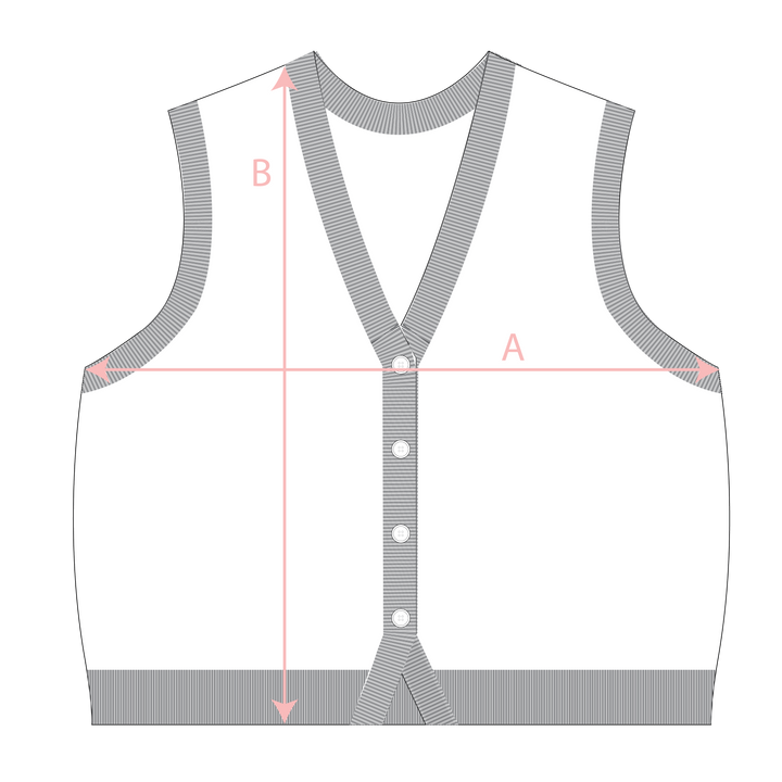 *PRE ORDER* Fairisle Lambswool Waistcoat in Cocoa
