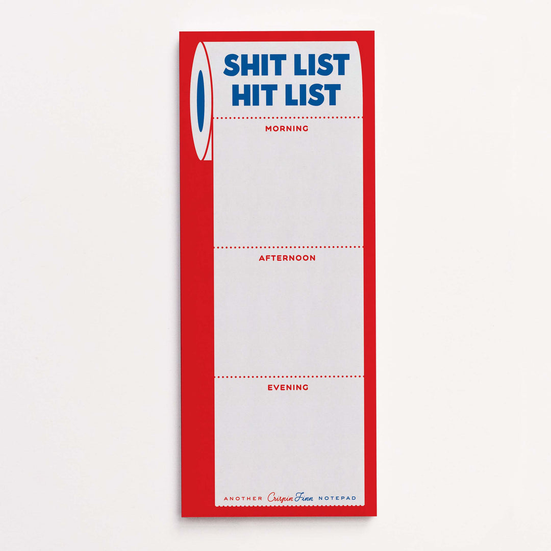 Shit List/ Hit List Note Pad