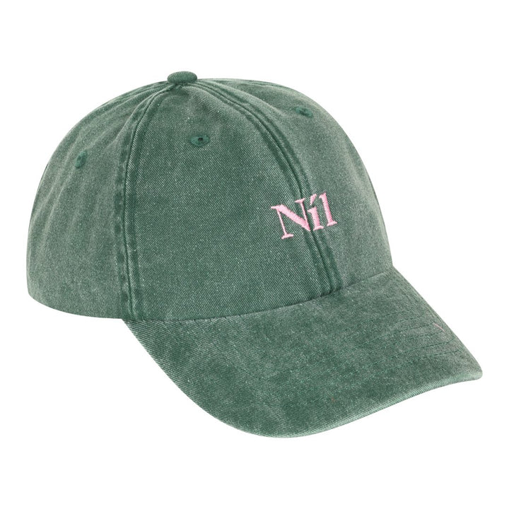 Níl Baseball Cap - Black &amp; BeechStonewash Green