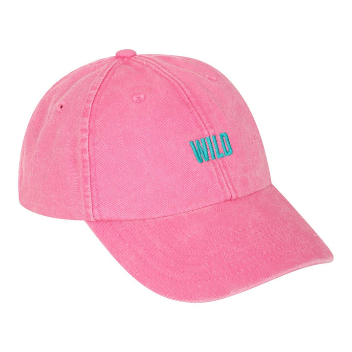 Wild Baseball Cap - Black &amp; BeechPink