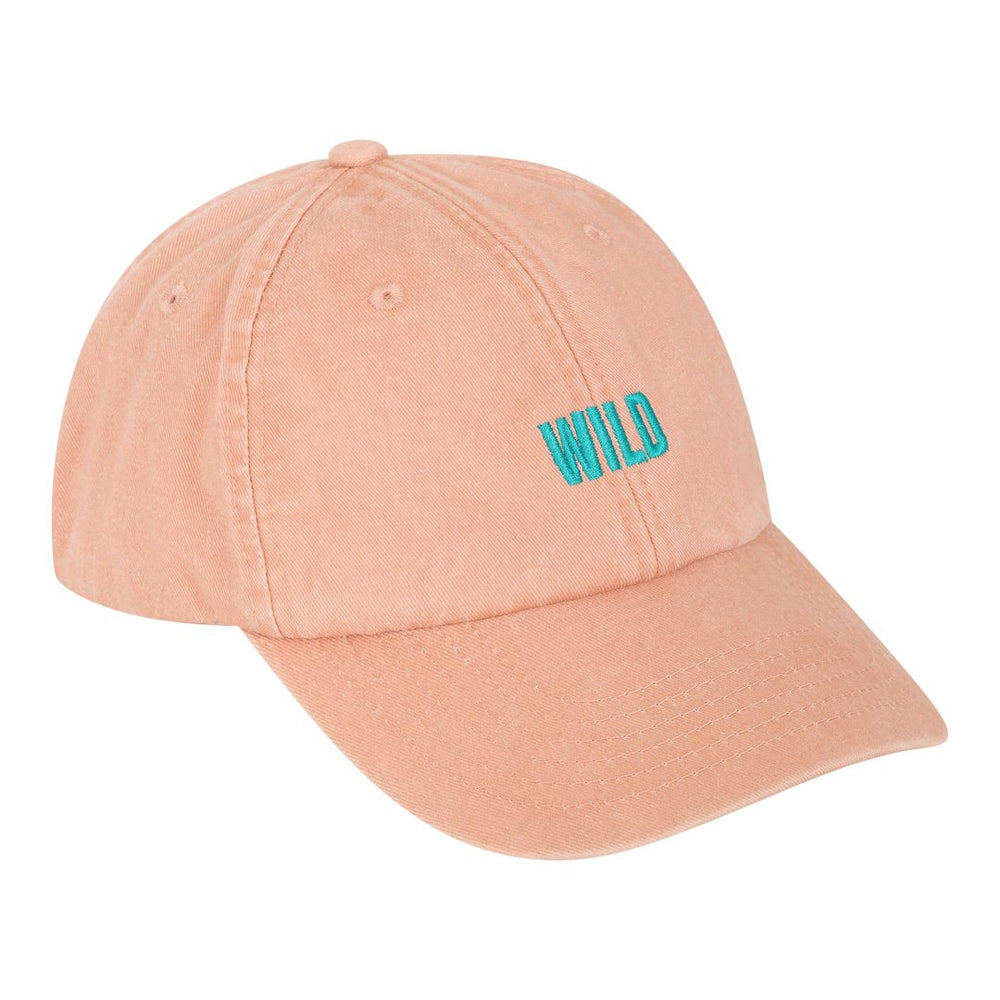Wild Baseball Cap - Black & BeechPink