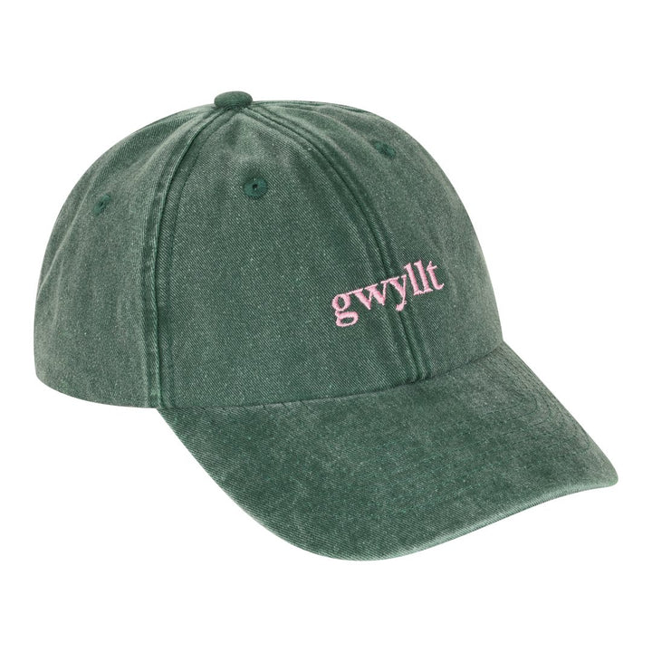 Gwyllt Baseball Cap - Black &amp; BeechLight Blue