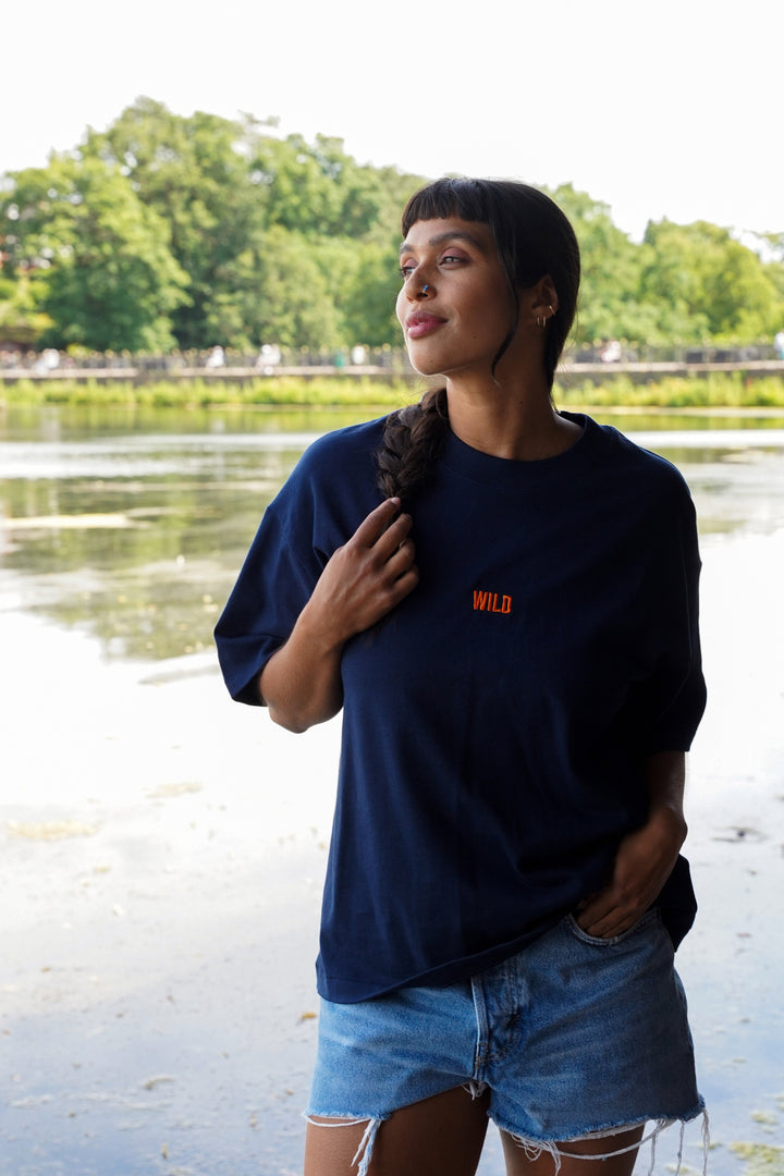 Wild Embroidered T-shirt - PREORDER