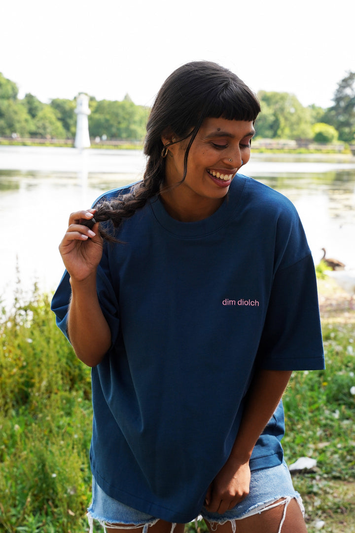 Dim Diolch Embroidered T-shirt - PREORDER