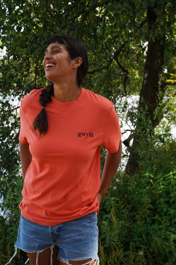 Gwyllt Embroidered T-shirt - PREORDER