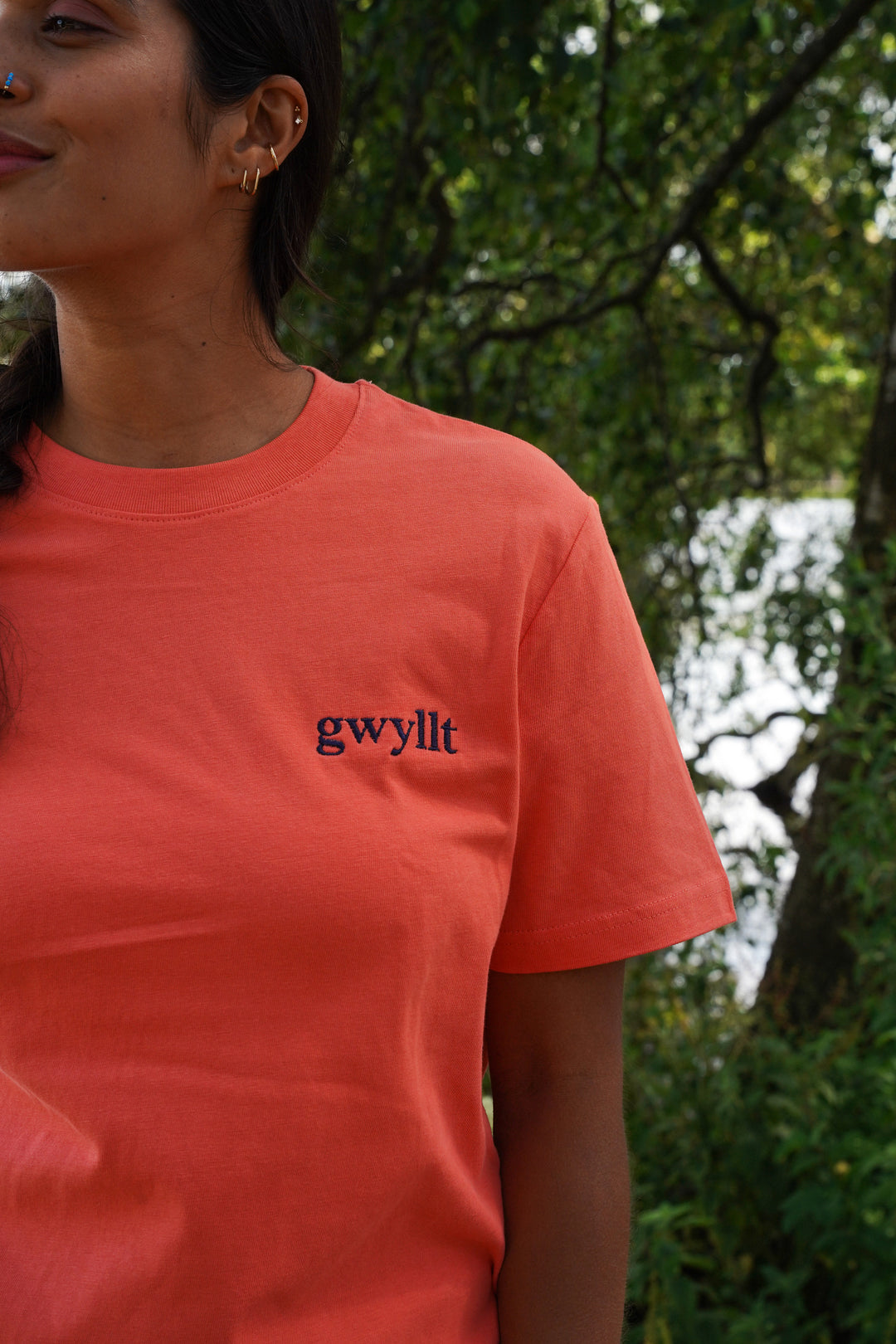 Gwyllt Embroidered T-shirt - PREORDER