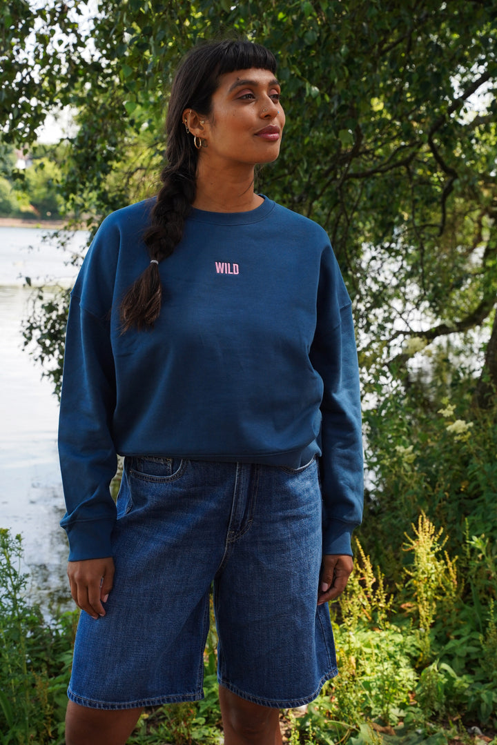 Wild Embroidered Sweatshirt - PREORDER