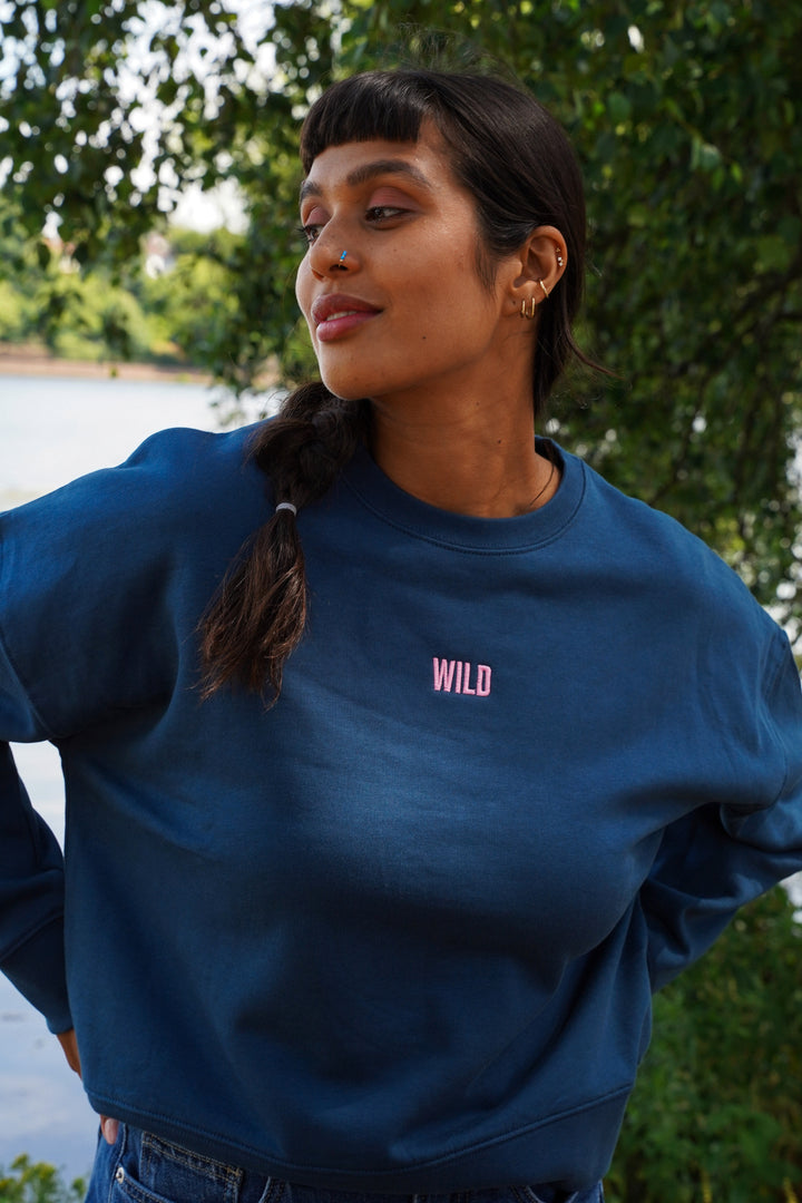 Wild Embroidered Sweatshirt - PREORDER