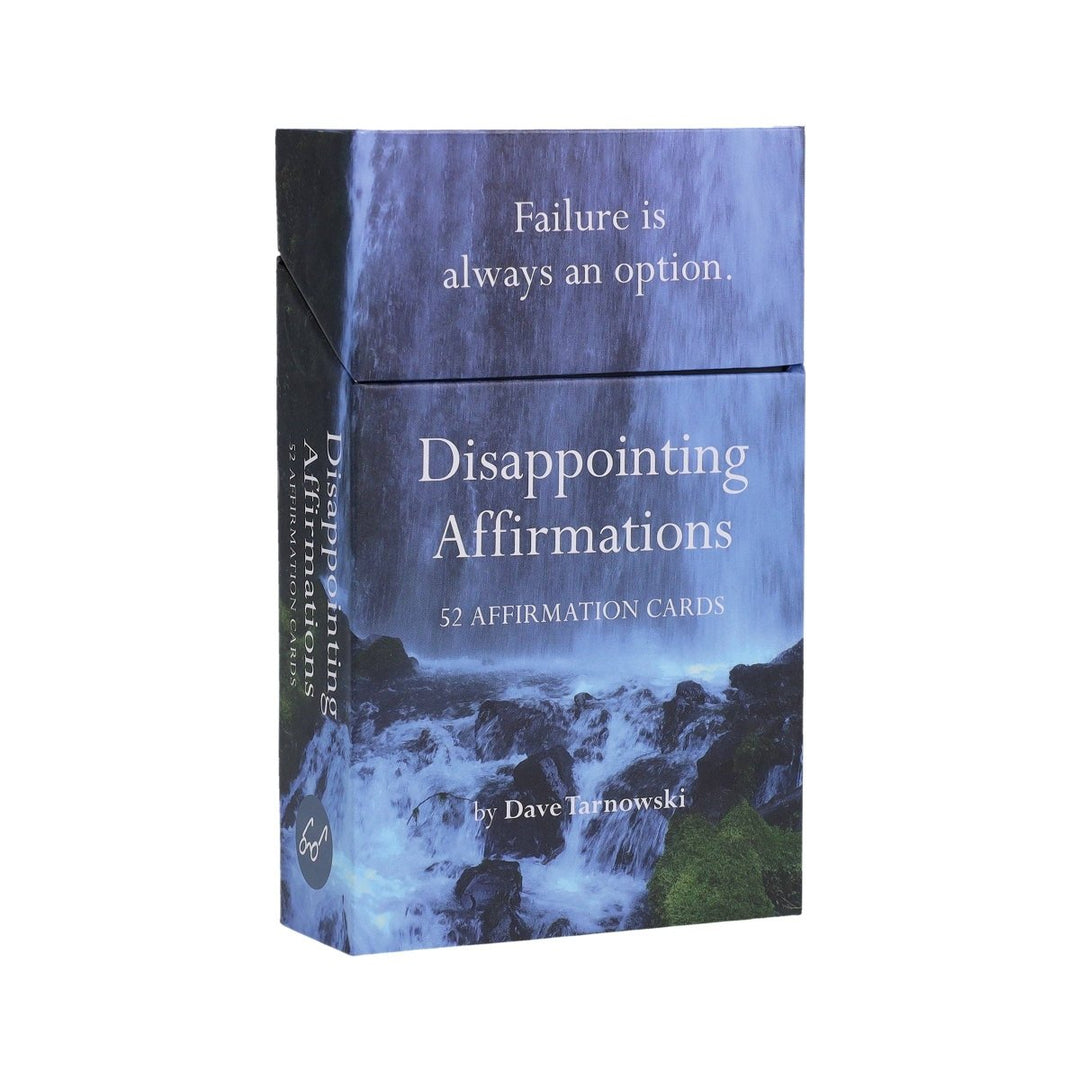 Disappointing Affirmations Deck - 52 Affirmation Cards - Black & Beech