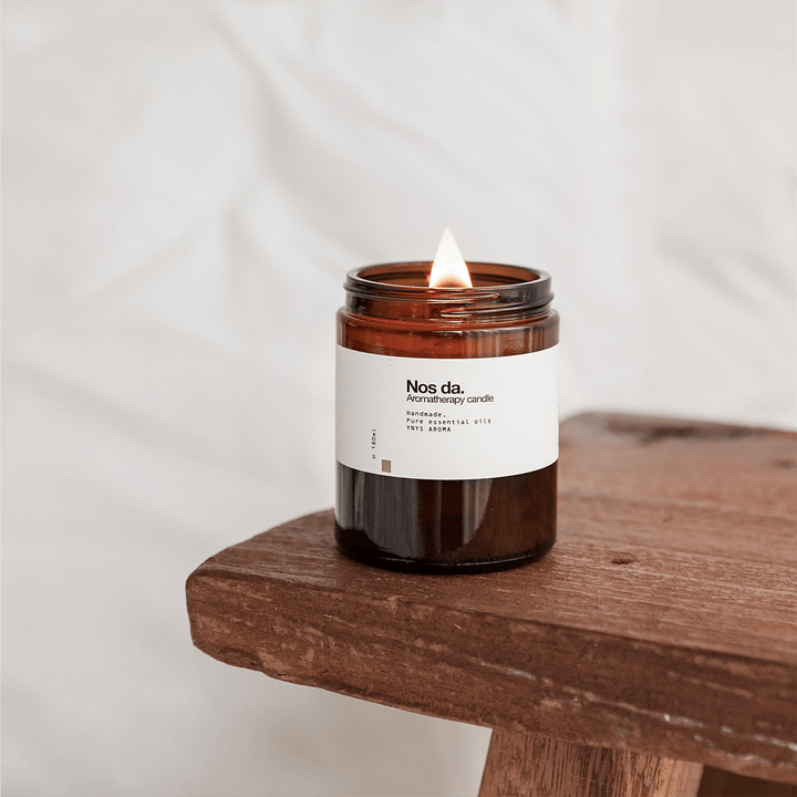 Aromatherapy Candle - Nos Da - Black &amp; Beech