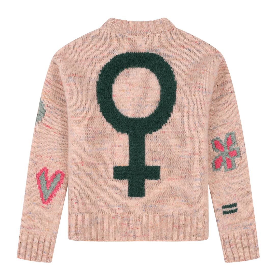Cosmos Jumper in Asteria Jumpers Black & Beech
