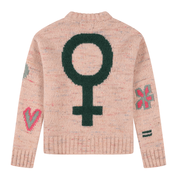 Cosmos Jumper in Asteria Jumpers Black & Beech