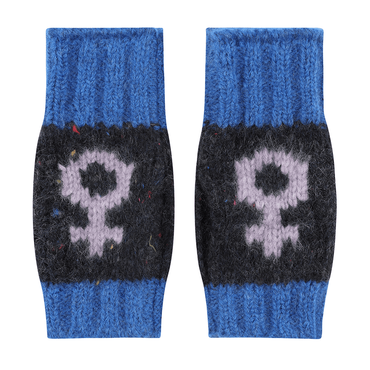Cosmos Wrist Warmer in Nyx & Klein Gloves & Mittens Black & Beech