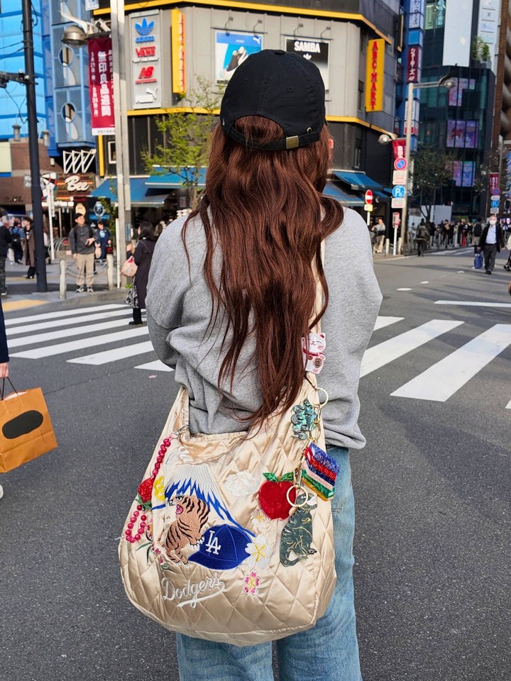 PREORDER - Hand-painted Book Stack Bag Charm + Keychain | Eco-Friendly