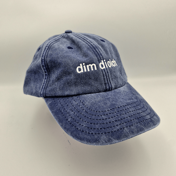Dim Diolch Baseball Cap baseball cap Black & Beech