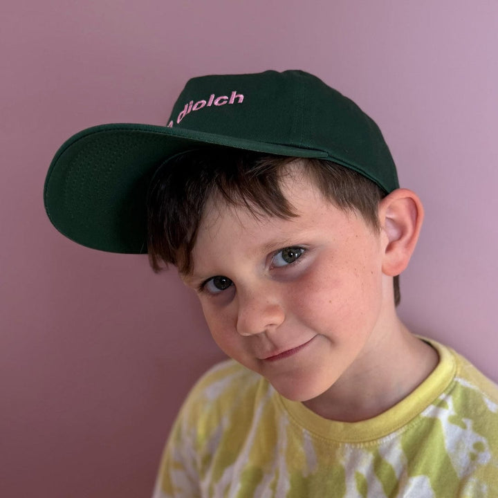 Dim Diolch Kids Baseball Cap baseball cap Black & Beech