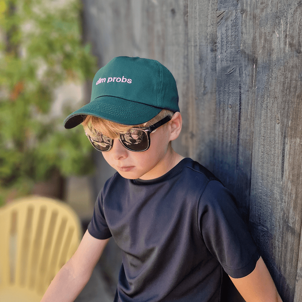Dim Probs Kids Baseball Cap baseball cap Black & Beech