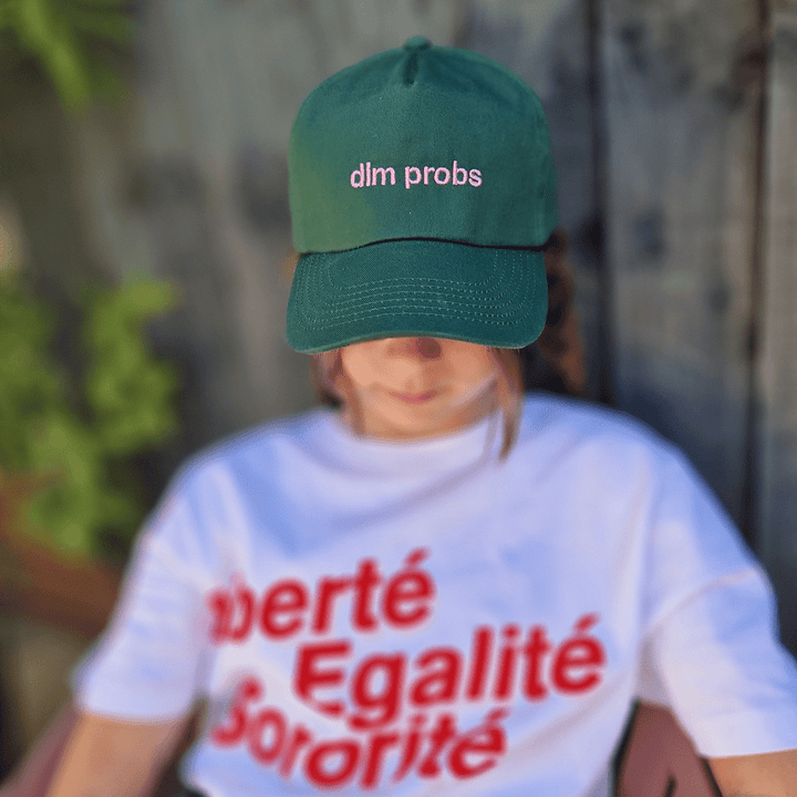 Dim Probs Kids Baseball Cap baseball cap Black & Beech