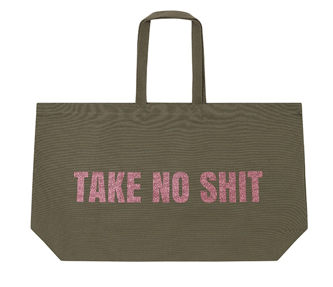 Do No Harm Take No Shit Massive Tote Bag Bags Black & Beech