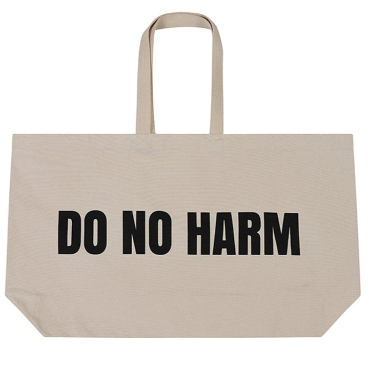 Do No Harm Take No Shit Massive Tote Bag Bags Black & Beech