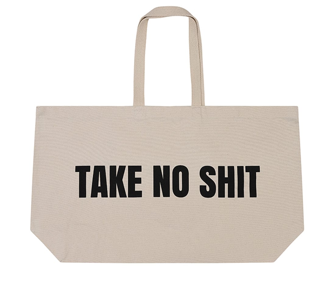 Do No Harm Take No Shit Massive Tote Bag Bags Black & Beech