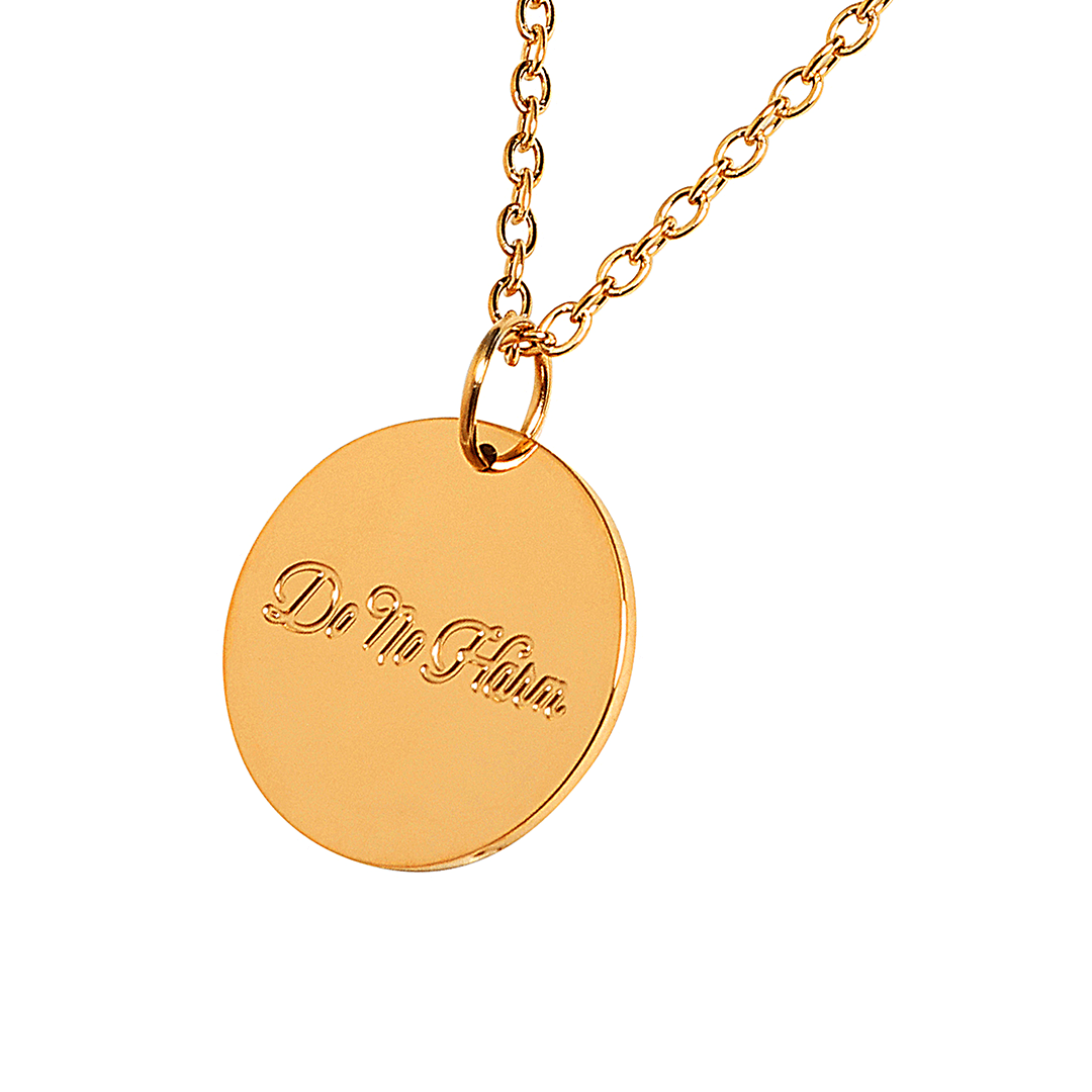 Do No Harm Take No Shit Necklace Necklaces Black & Beech