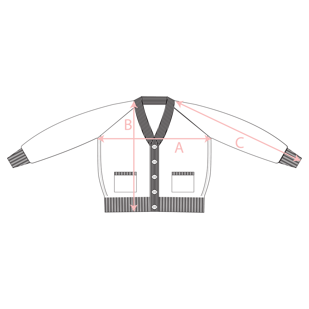 Do No Harm Take No Shit  Organic Cotton Cardigan in Olive Marl - Pre Order Cardigans Black & Beech