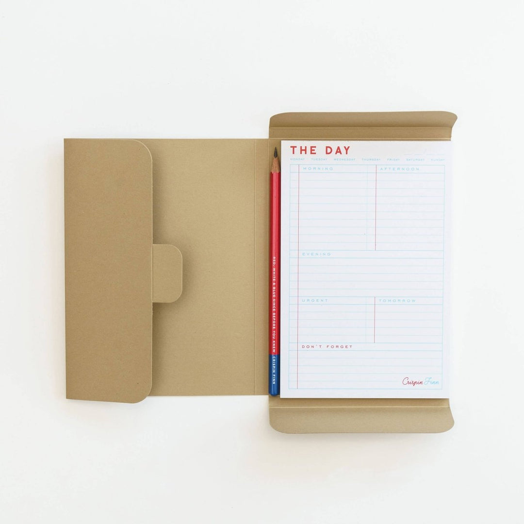 The Day Note Pad Refill - Black &amp; Beech