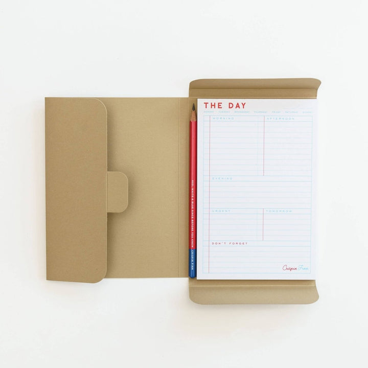 The Day Note Pad Refill - Black &amp; Beech