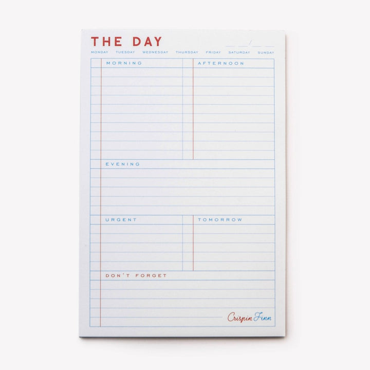 The Day Note Pad Refill - Black &amp; Beech