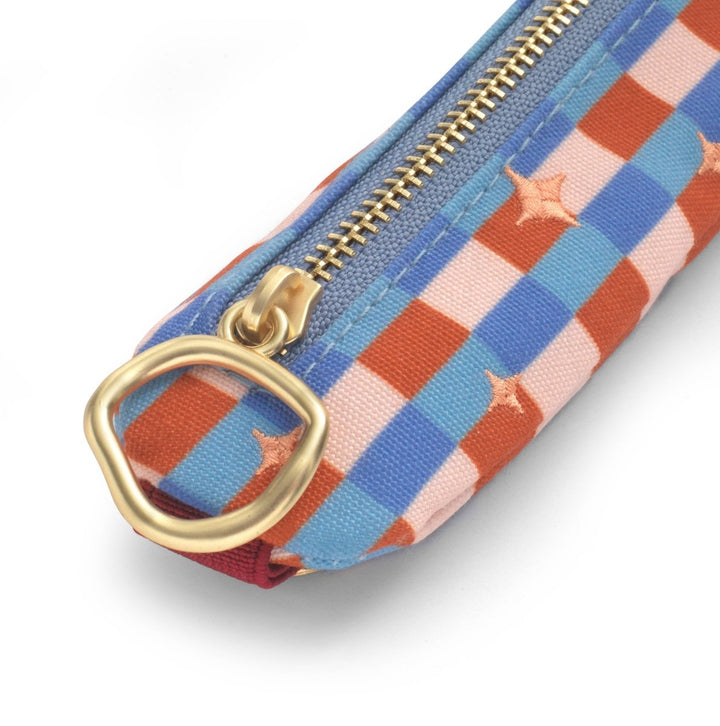 Elastic Pen Pouch: Blue