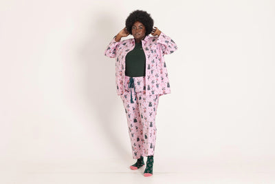 Feminist Icon Pyjama Bottoms Pyjama Separates Black & Beech