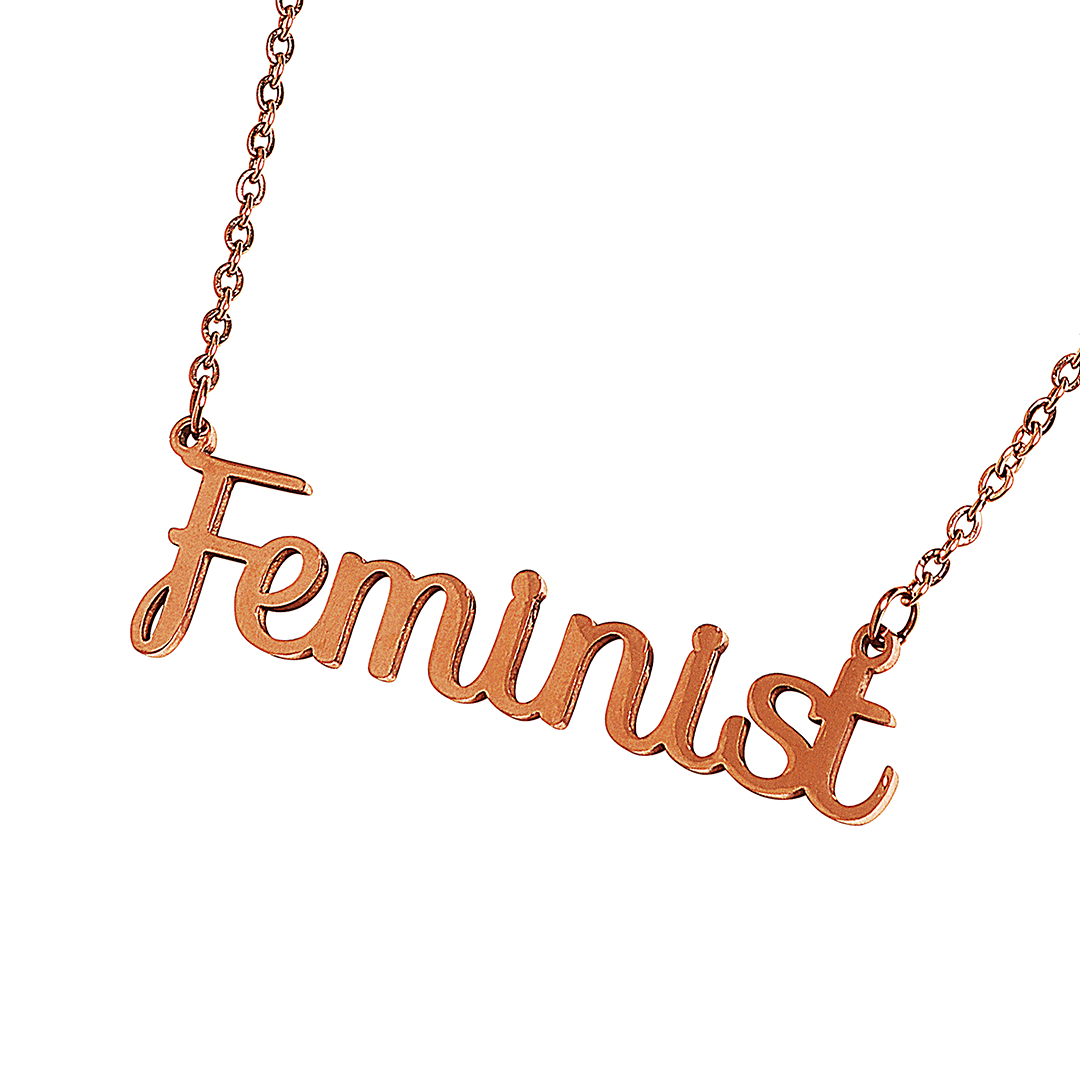 Feminist Necklace Necklaces Black & Beech